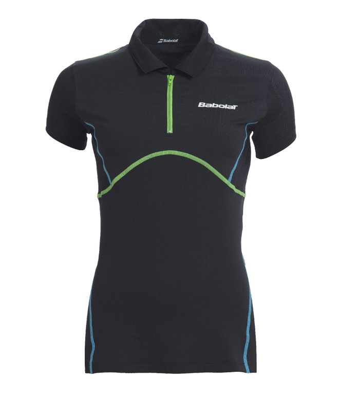 Babolat Tennis-Polo Match Performance #15 anthrazit Damen